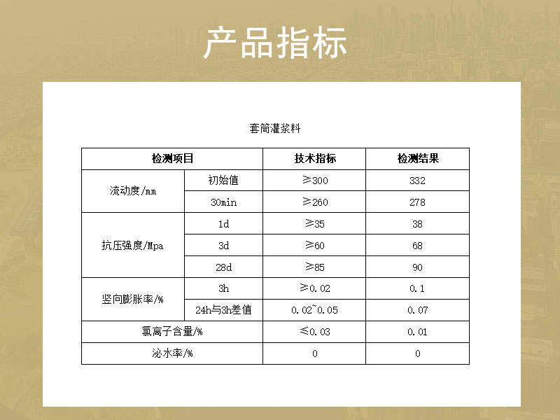 上海套筒灌漿料廠家